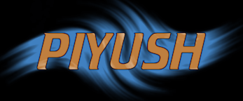 PIYUSH logo. Free logo maker.