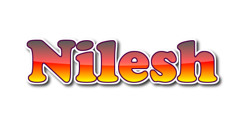 Nilesh logo. Free logo maker.