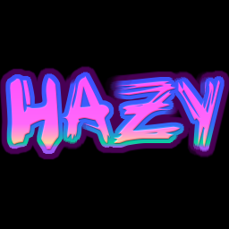 Hazy logo. Free logo maker.