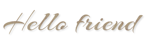 Hello friend logo. Free logo maker.