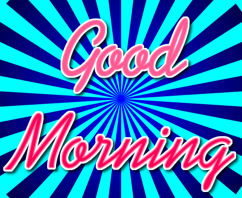 Good Morning logo. Free logo maker.