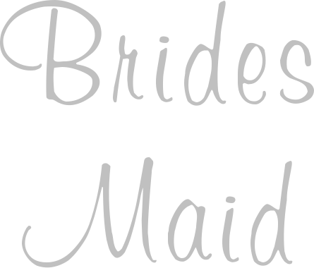 Brides Maid logo. Free logo maker.