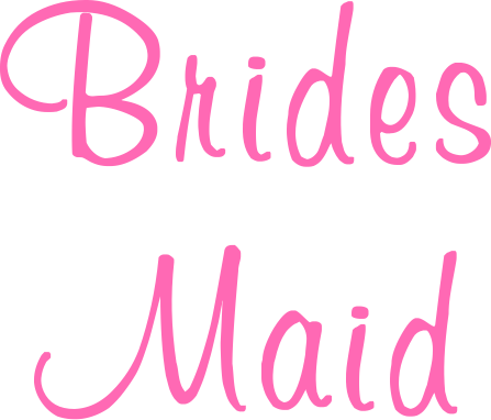 Brides Maid logo. Free logo maker.