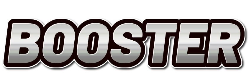 BOOSTER logo. Free logo maker.