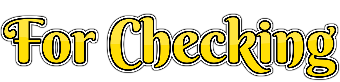 For Checking logo. Free logo maker.