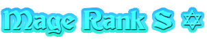 Mage Rank S logo. Free logo maker.