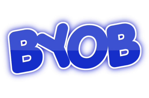 BYOB logo. Free logo maker.