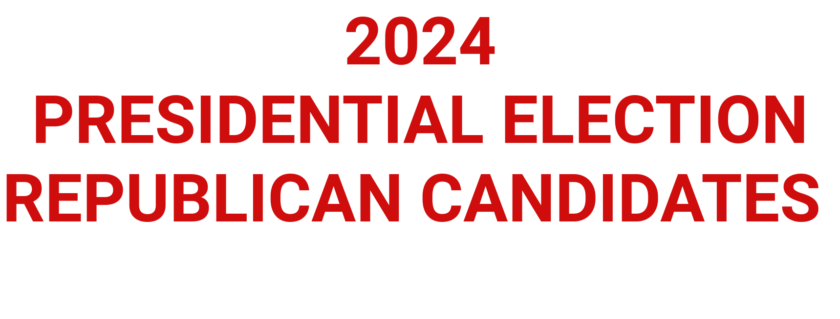 2024 PRESIDENTIAL ELECTION REPUBLICAN CANDIDATES Logo Free Logo Maker   Flamingtext  27931530252005412 