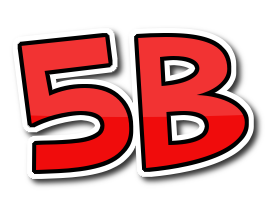5B logo. Free logo maker.