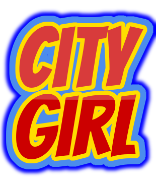City girl logo. Free logo maker.