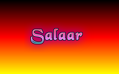 Salaar logo. Free logo maker.
